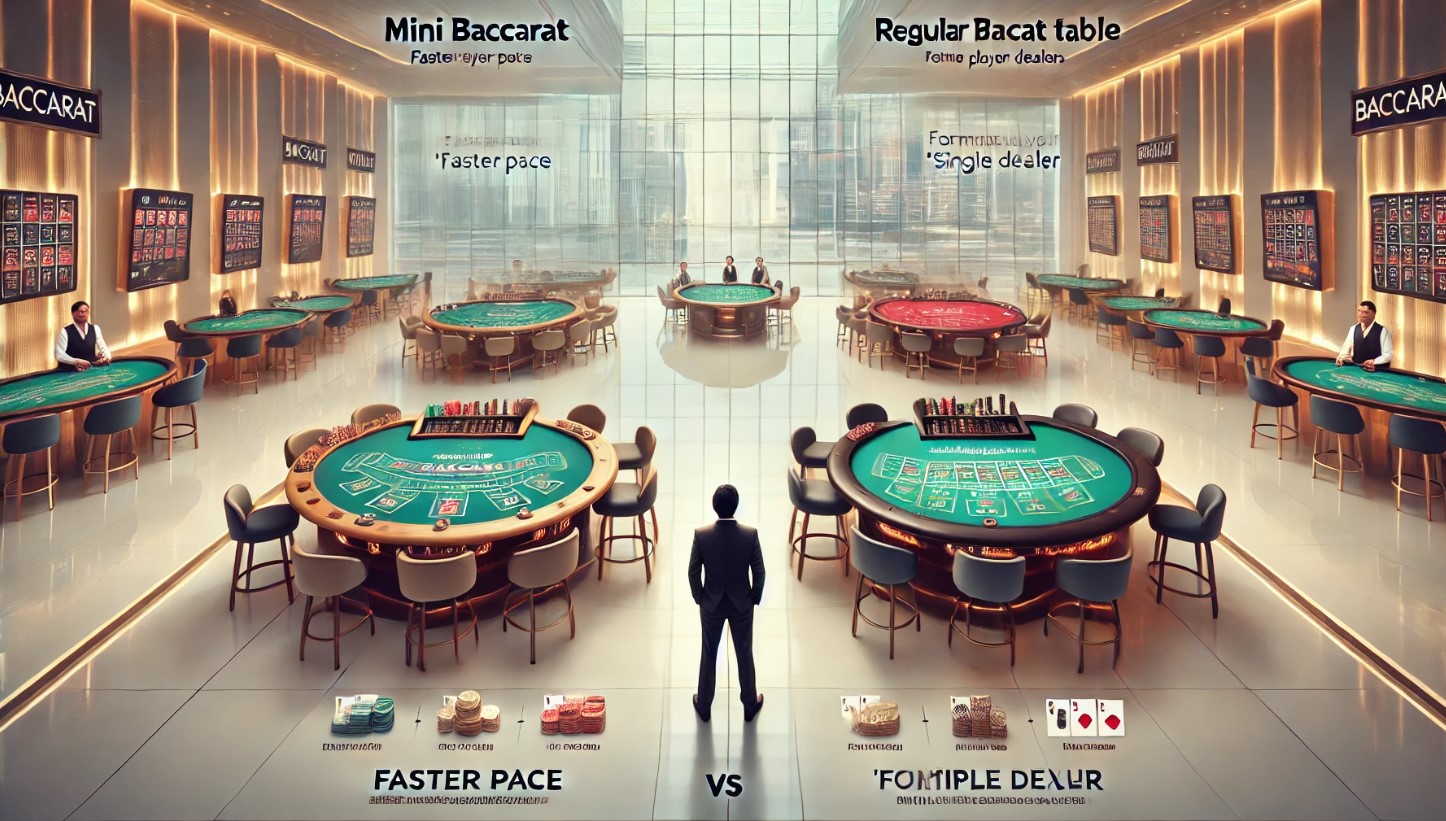 Baccarat Mini Table Regular